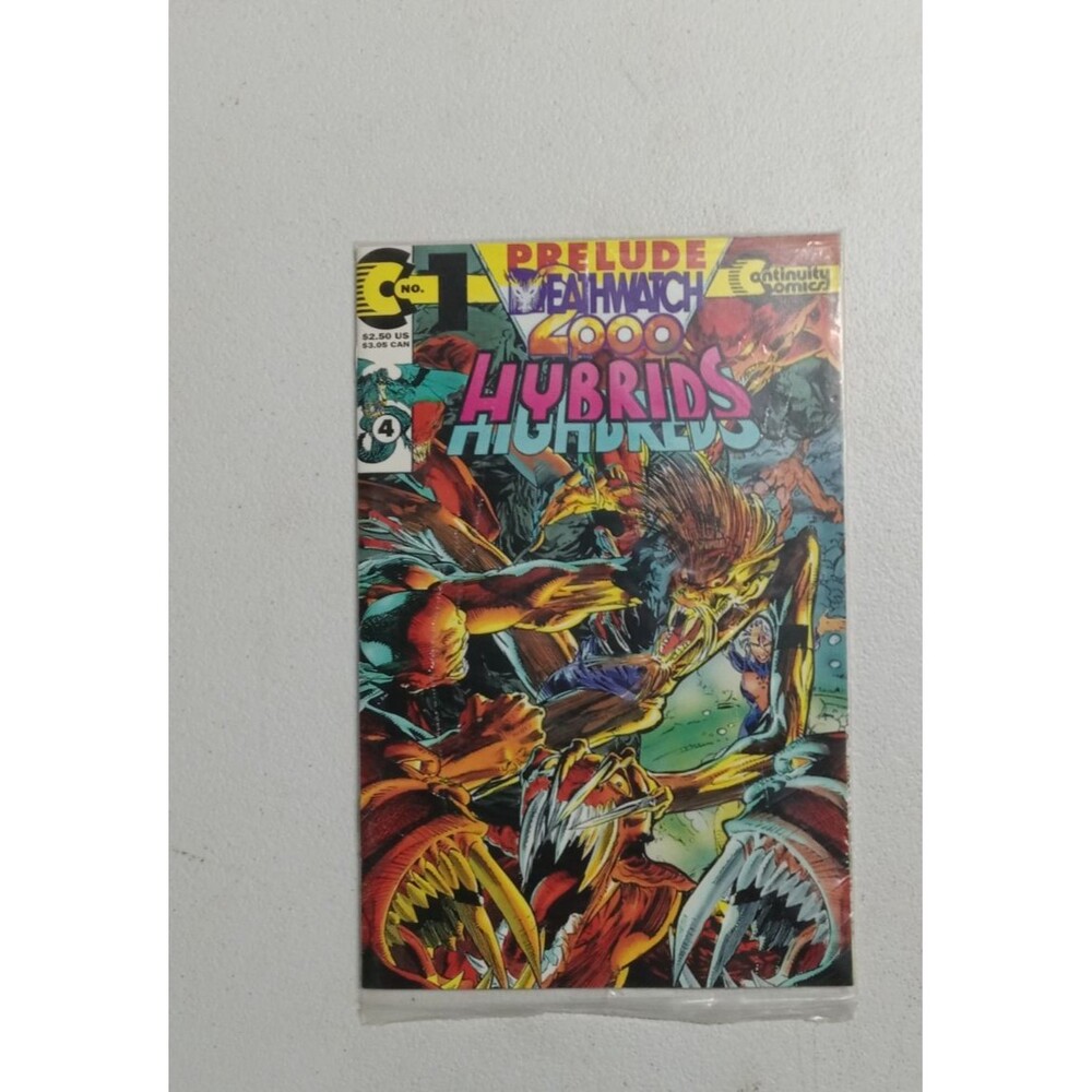 Continuity Comics Prelude Deathwatch 2000 Hybrids Highbreds #1(4)